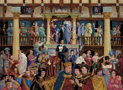 James Christensen All The World's A Stage