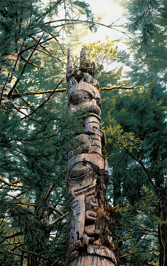 Carol Evans The Power and the Mystery Totem Pole