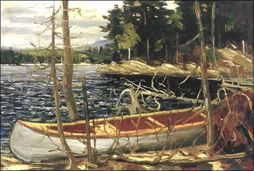 Tom Thomson The Canoe