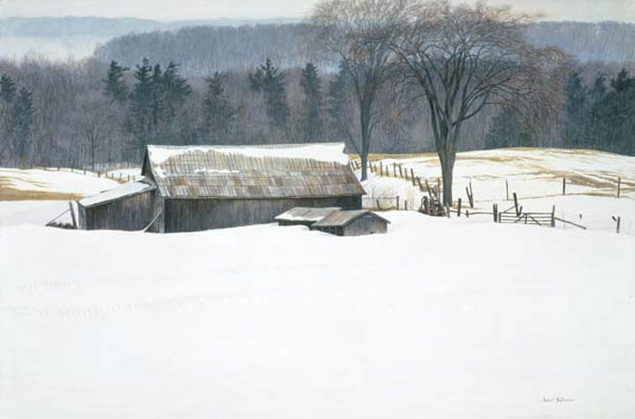 Robert Bateman Along Walkers Line