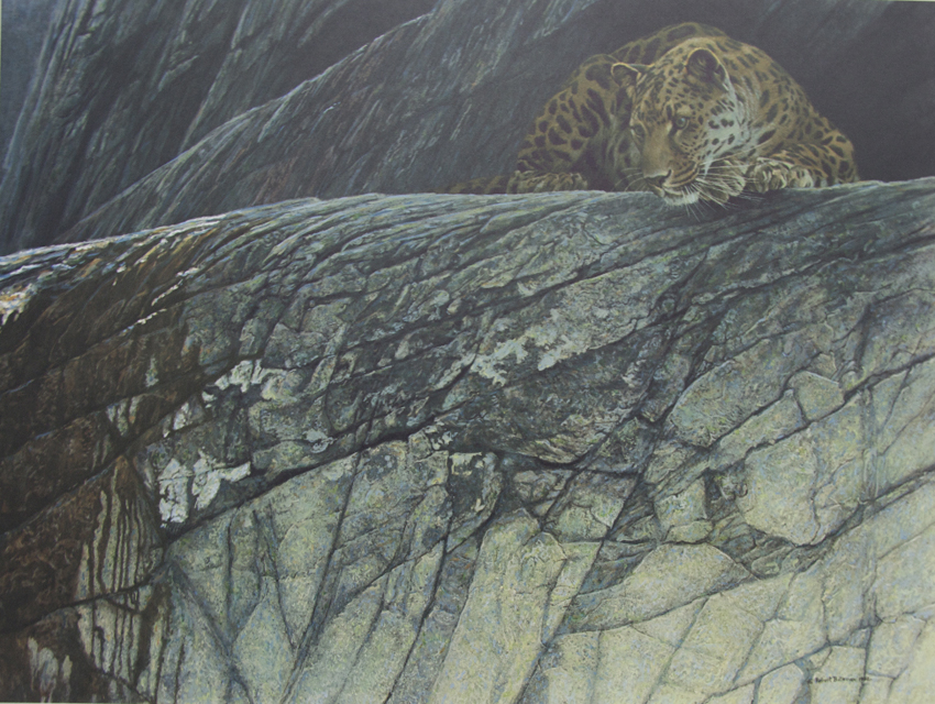 Robert Bateman Leopard Ambush