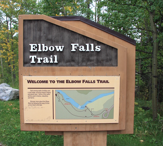 Bragg Creek Elbow Falls