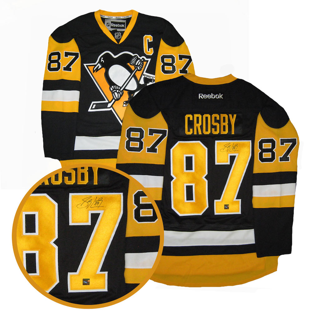 Sidney Crosby Pittsburgh Penguins Signed Jersey