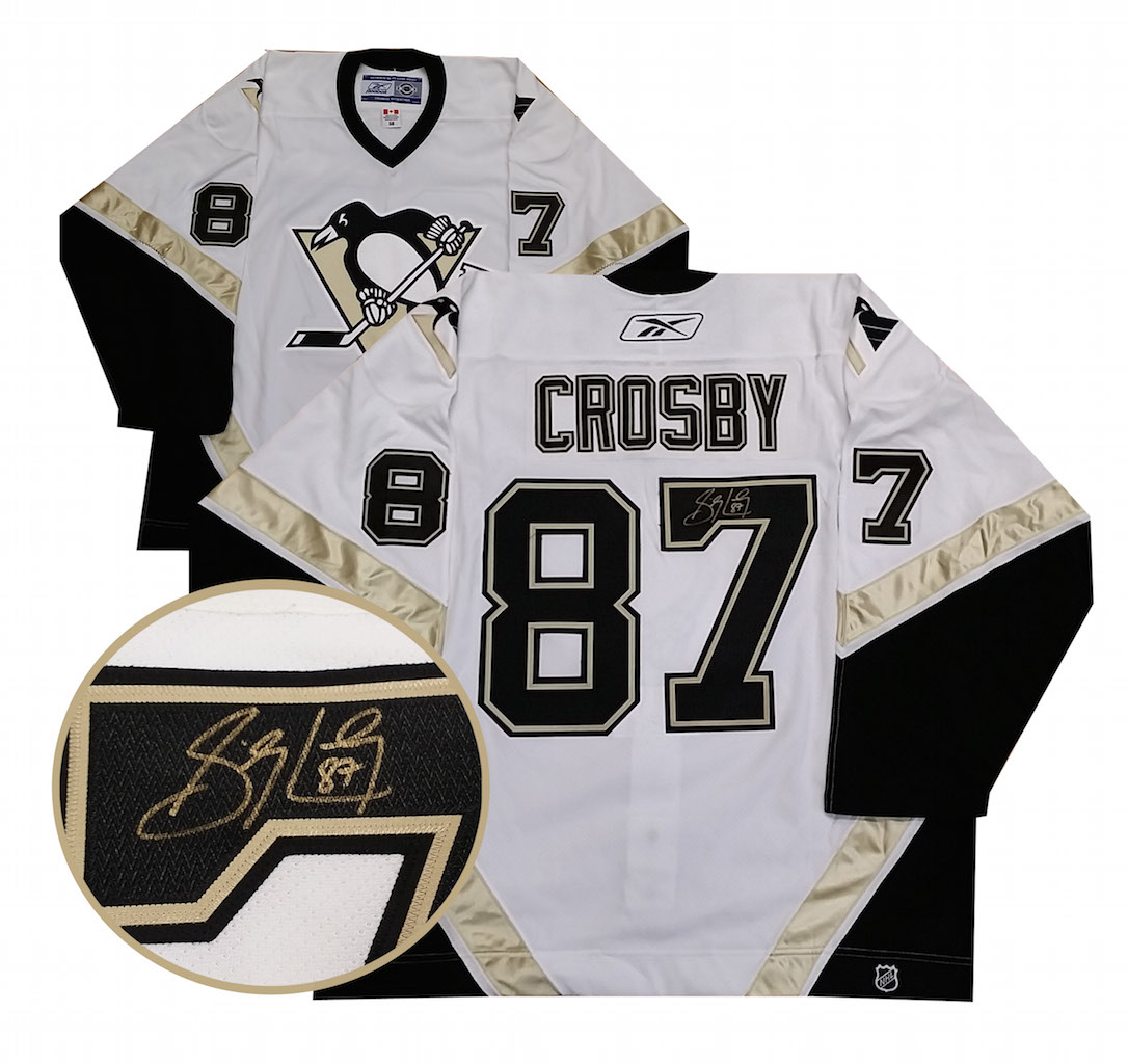 Sidney Crosby White Pittsburgh Penguin Jersey
