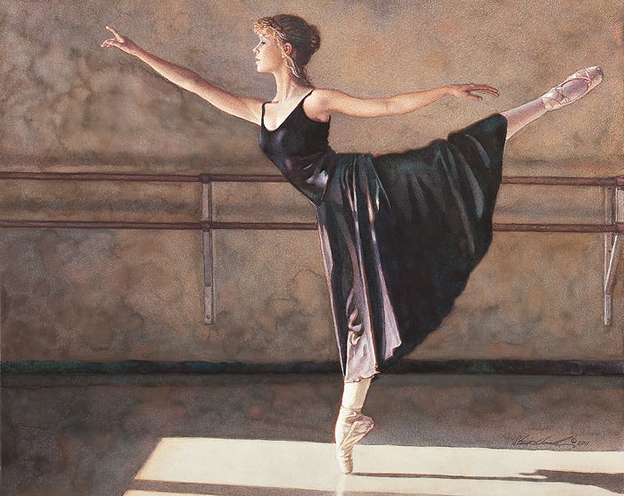 Steve Hanks In The Spotlight of the Sun Ballet