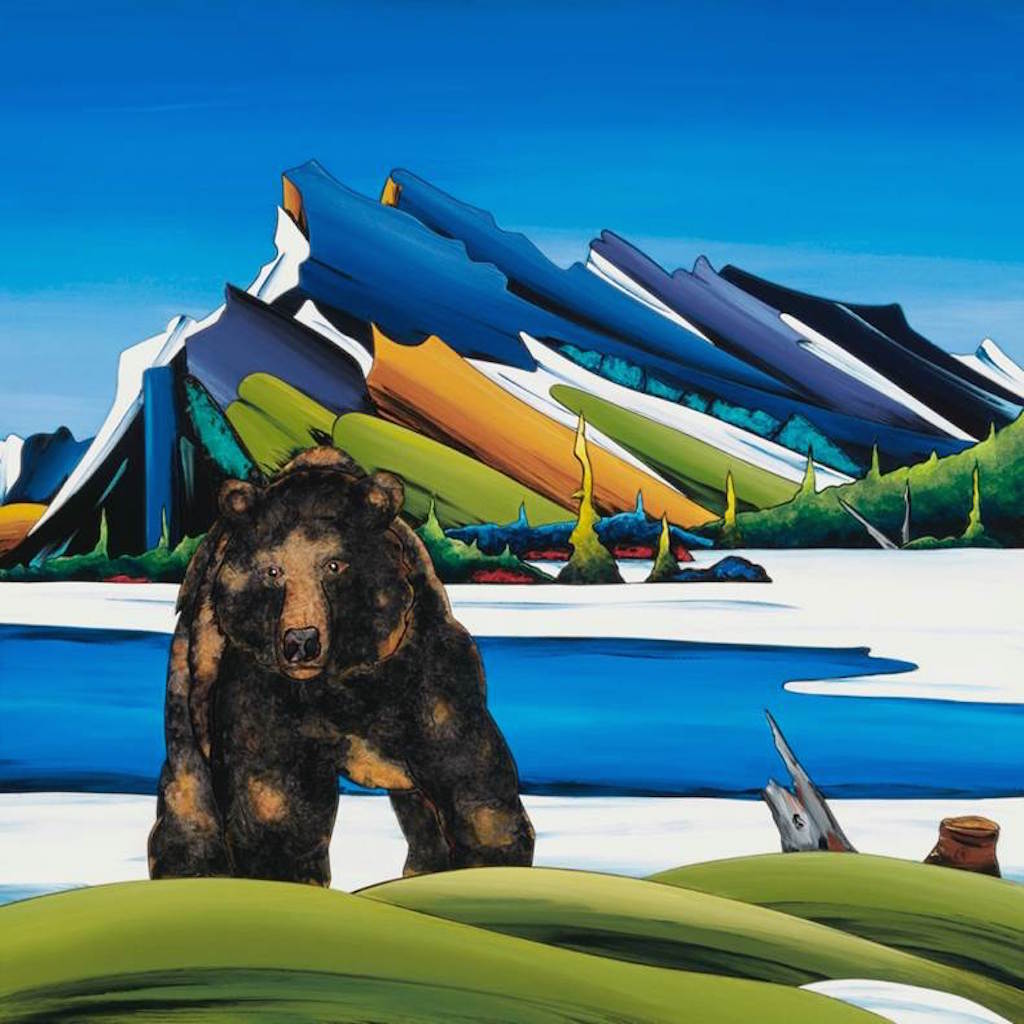Fraser McGurk Mount Rundle Bear