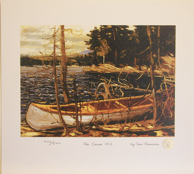 Tom Thomson The Canoe
