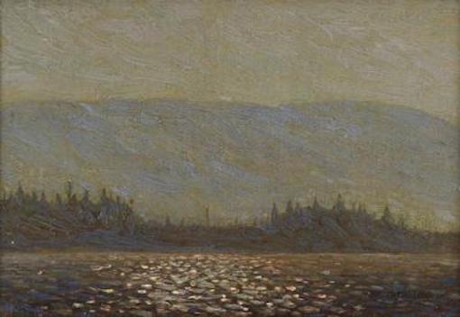 Tom Thomson Canoe Lake 1912