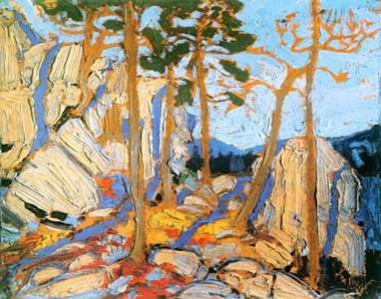 Tom Thomson Pine Cleft Rock
