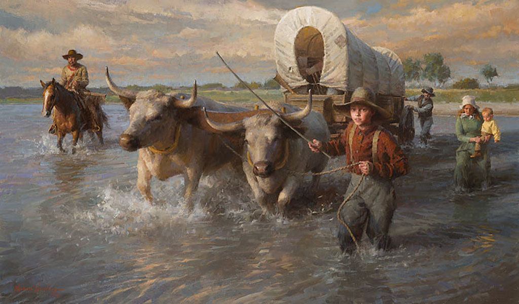 Morgan Weistling Crossing The Cheyenne River