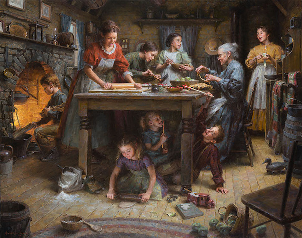 Morgan Weistling Family traditions
